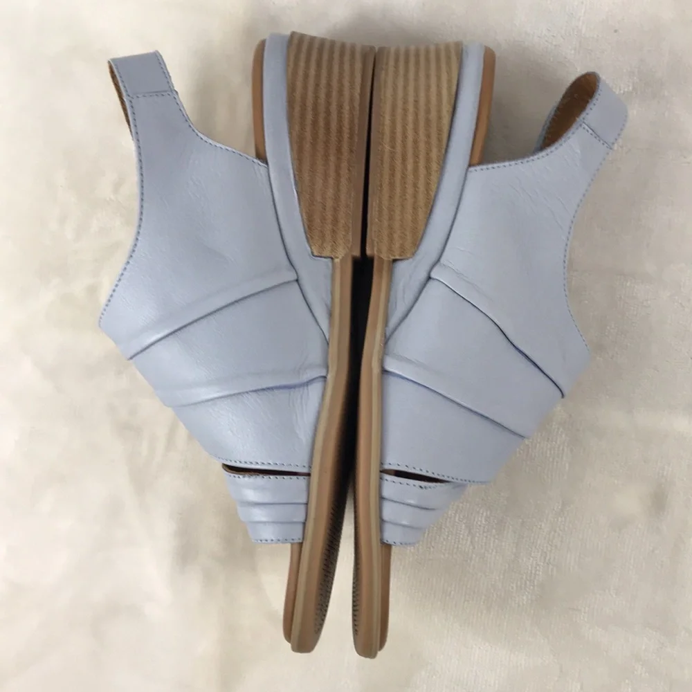Mago Made in Turkey Women's Blue Sandals - Picture 8 of 16